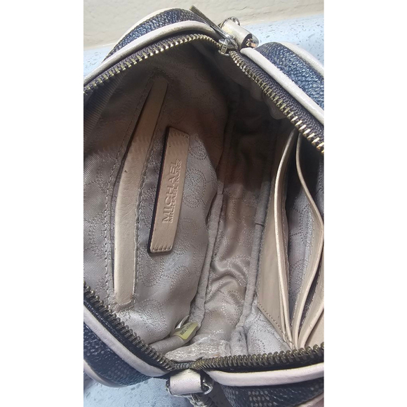 Michael Kors Dark Brown and Tan Crossbody Bag - Picture 7 of 8